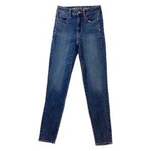 American Eagle Womens Super High Rise Jegging Size 00 Regular